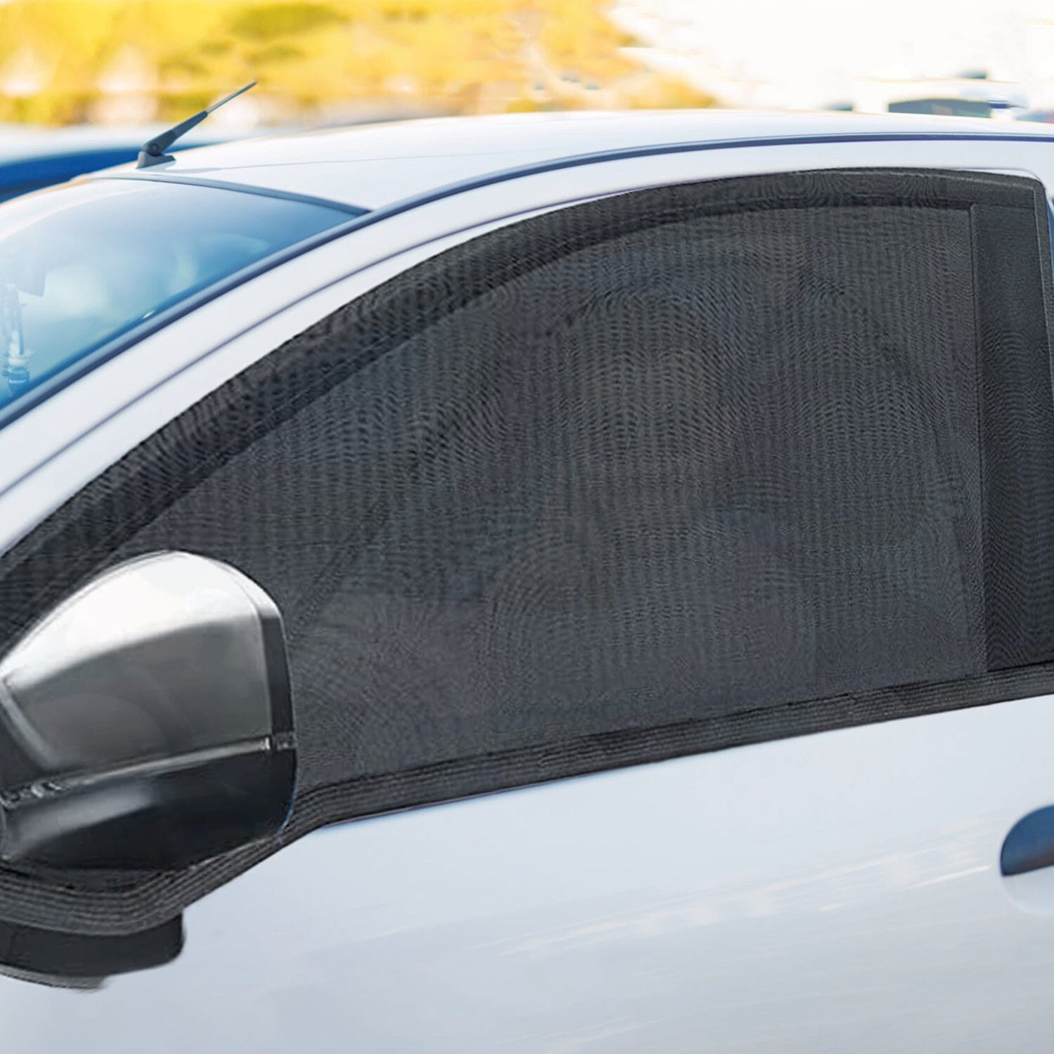 2-Piece: Car Side Window Screen Mesh Cover Automotive - DailySale