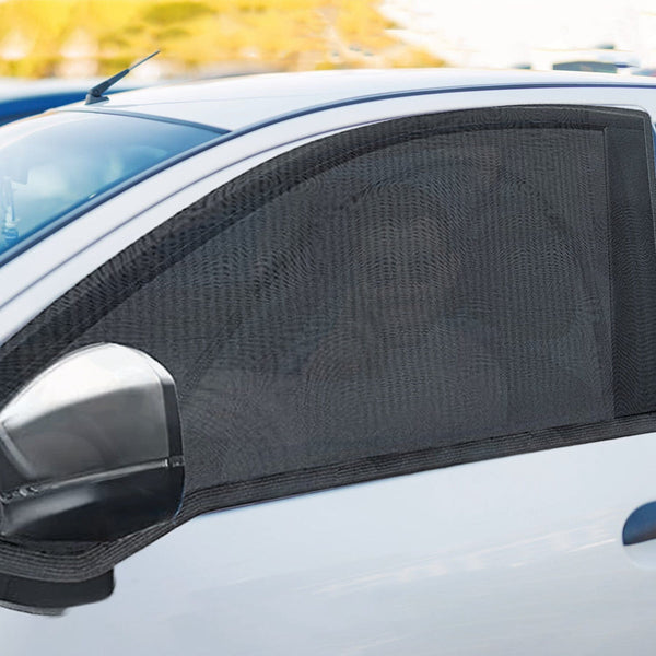 2-Piece: Car Side Window Screen Mesh Cover Automotive - DailySale