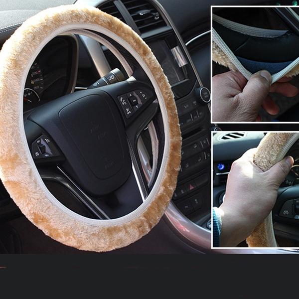 2-Piece: Car Steering Wheel Cover Automotive - DailySale