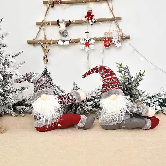 2-Piece: Christmas Gift Curtain Buckle Holiday Decor & Apparel - DailySale