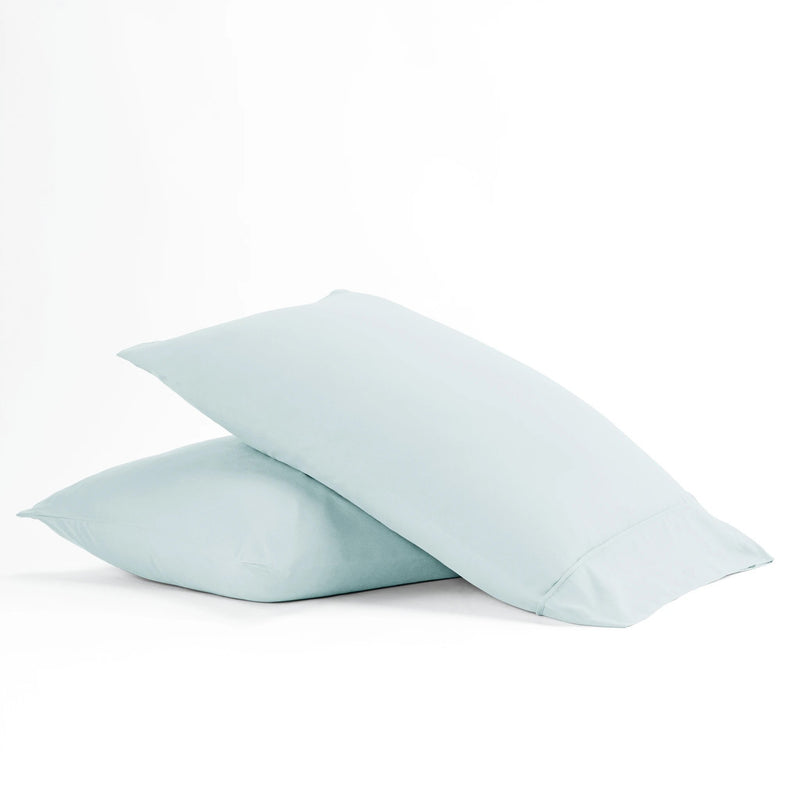 2-Piece: Essential Pillowcase Set Bedding Standard Aqua - DailySale