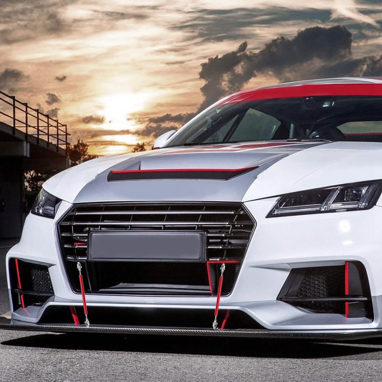 2-Piece: Front Bumper Lip Splitter Rod | DailySale