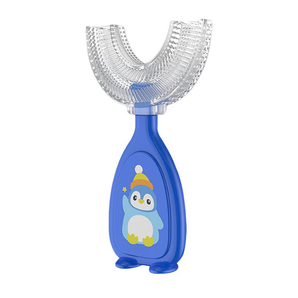 2-Piece: Manual Children's U-Shaped Toothbrush Beauty & Personal Care Blue M - DailySale