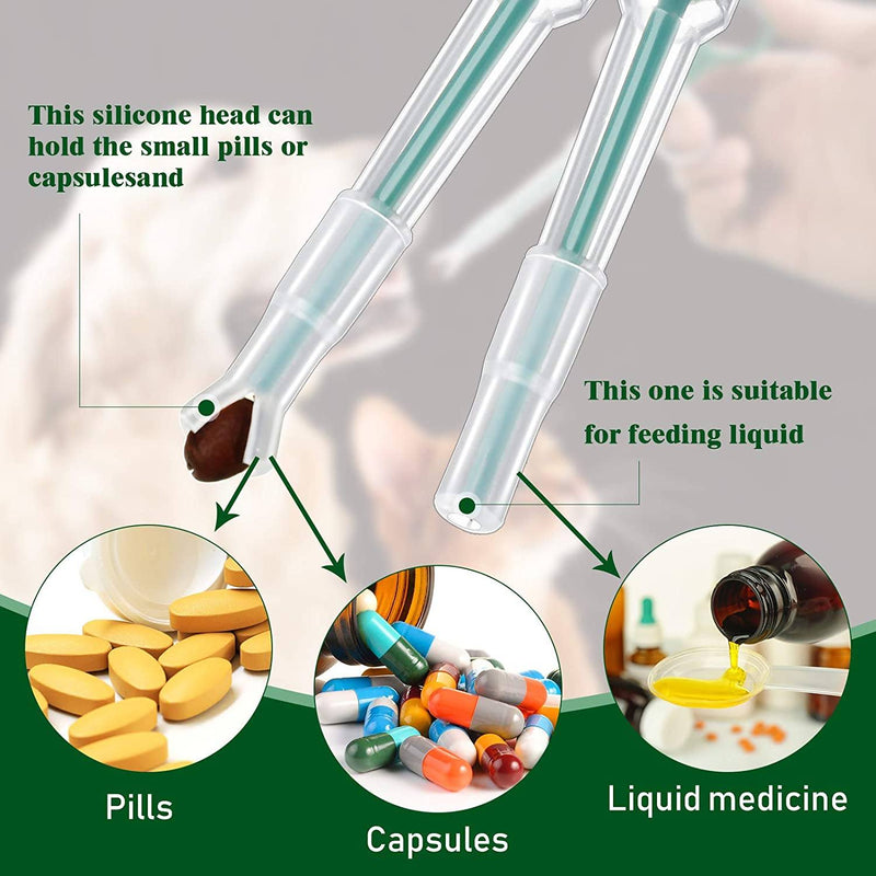 2-Piece: Pet Tablet Syringe Pusher