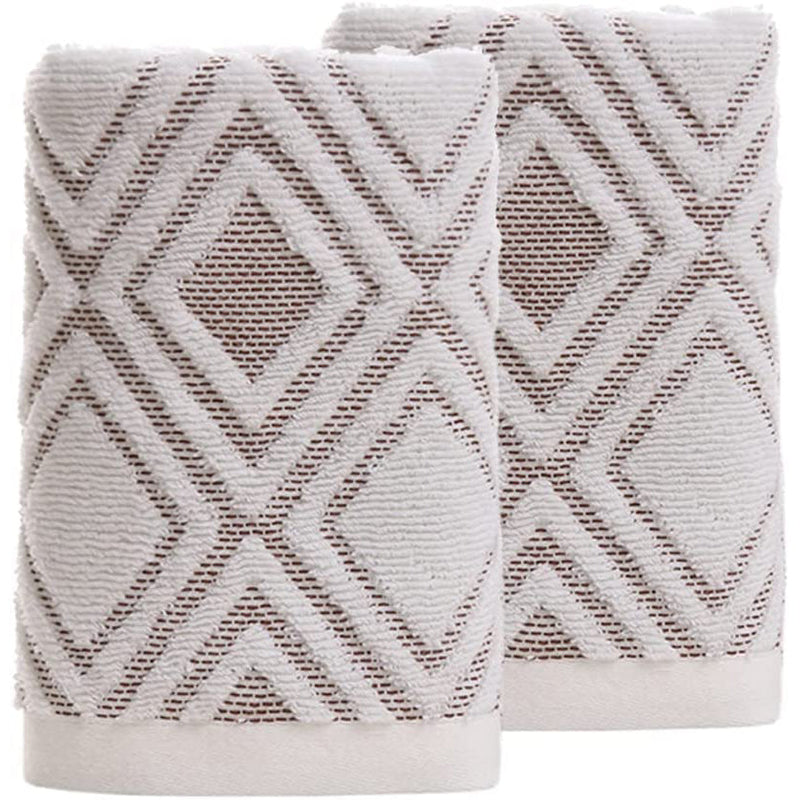 2-Piece: Pidada Hand Towels Set Bath Beige - DailySale