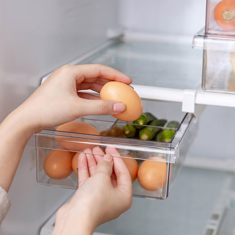 2-Piece: Refrigerator Egg Drawer 36 Egg Capacity Snap On Hanging Storage Tray Kitchen Storage - DailySale