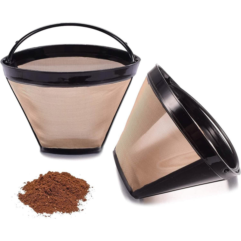 2-Piece: Reusable No.4 Cone Coffee Maker Filters Kitchen Tools & Gadgets - DailySale
