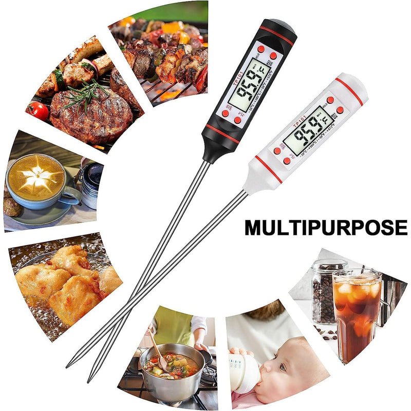 2-Piece Set: Multi-functional Thermometer Pen with High Accuracy and Instant Read Kitchen Tools & Gadgets - DailySale