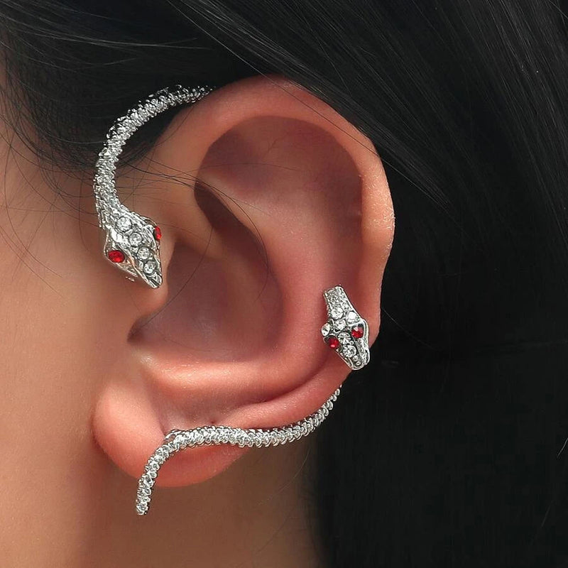 2-Piece: Snake Design Earrings Earrings - DailySale