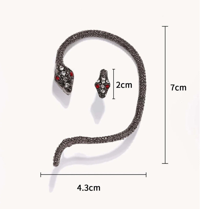2-Piece: Snake Design Earrings Earrings - DailySale