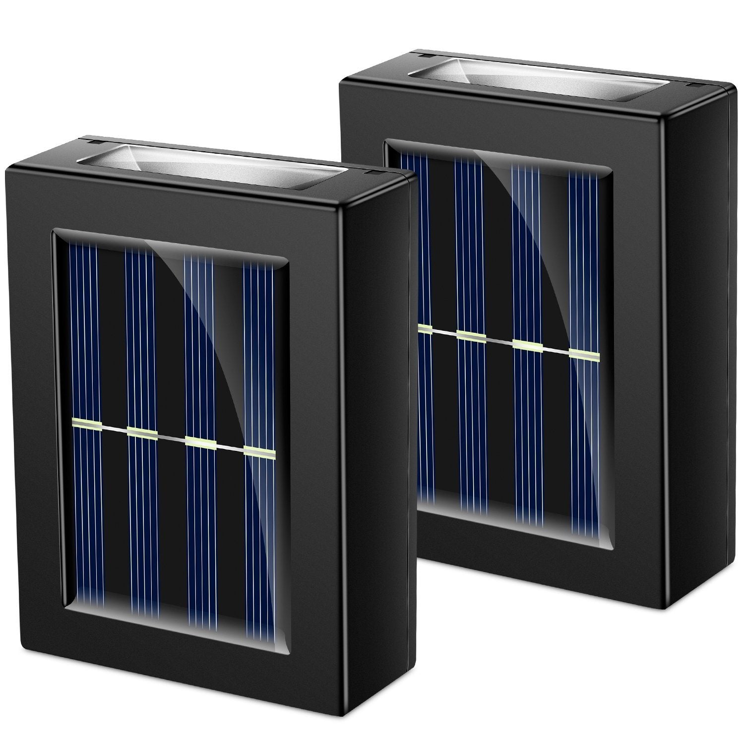 2-Piece: Solar Deck Outdoor Lights Outdoor Lighting - DailySale