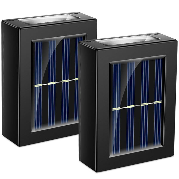 2-Piece: Solar Deck Outdoor Lights Outdoor Lighting - DailySale