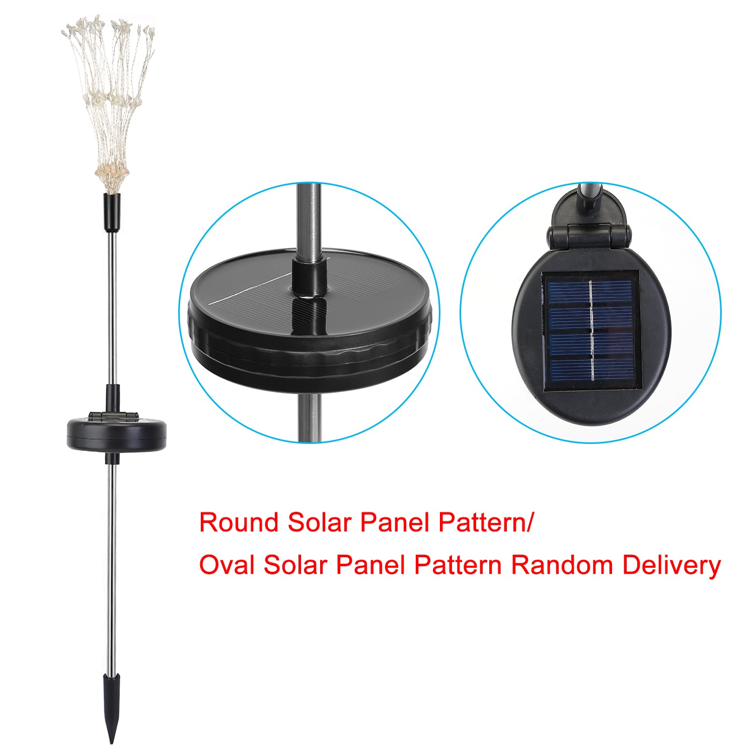 2-Piece: Solar Powered Starburst Garden Lights Garden & Patio - DailySale