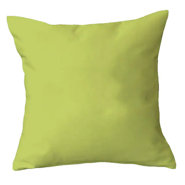 2-Piece: Solid Colored Simple Square Pillowcases Bedding Green - DailySale