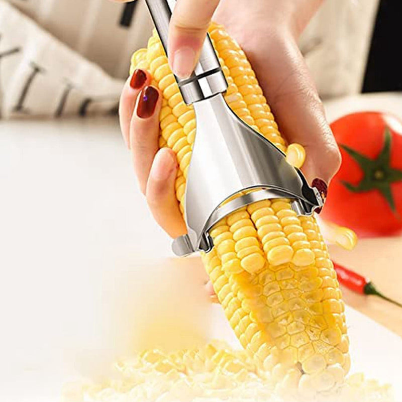 DailySale 2-Pack: Corn Peeler Corn Planer Thresher Stainless Steel
