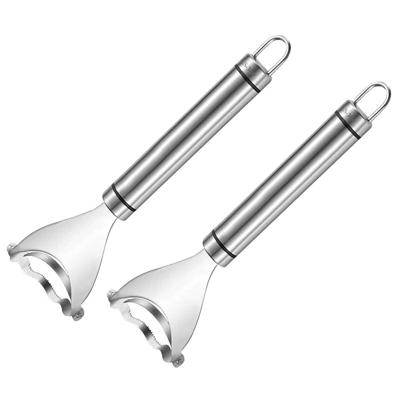 2-Piece: Stainless Steel Corn Cob Peelers Kitchen Tools & Gadgets - DailySale