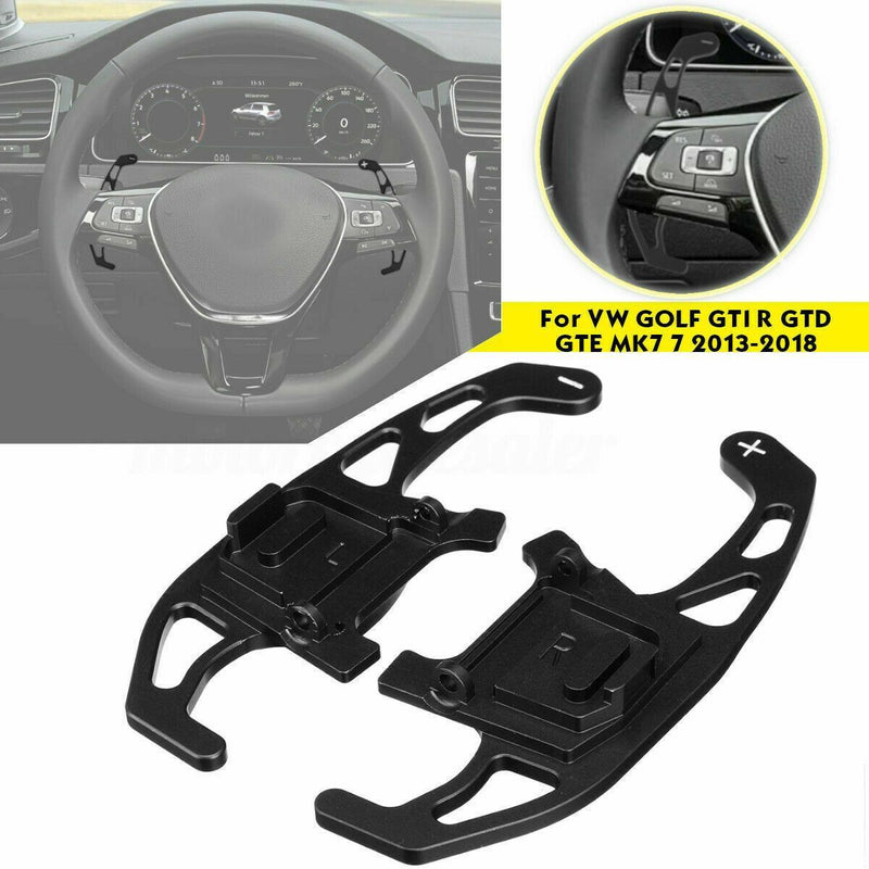 2-Piece: Steering Wheel Shifter Paddles For VW GOLF GTI R GTD GTE MK7 2013-20 Automotive - DailySale
