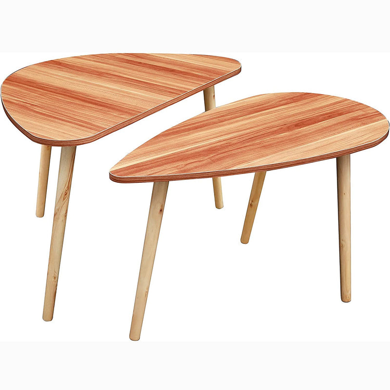 2-Piece: Teardrop Nesting Coffee Tables Furniture & Decor - DailySale