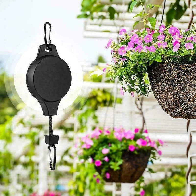 2-Piece: Telescopic Lifting Hooks for Garden Pots Garden & Patio - DailySale