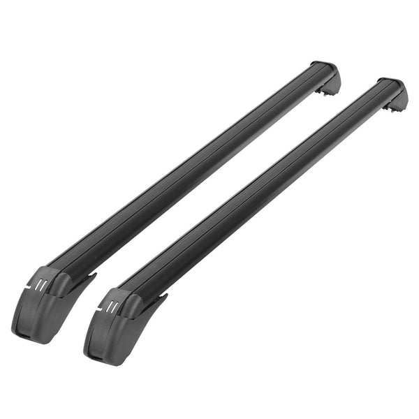 2-Piece Universal 110CM/43-Inch Car Roof Rack Cross Bar displayed over a white background