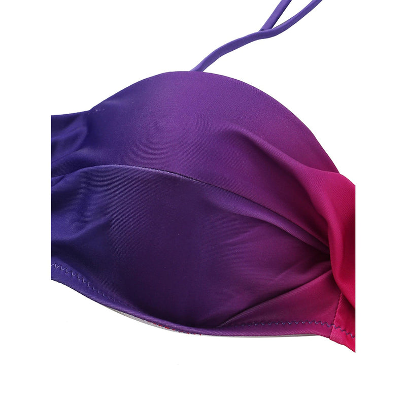 2-Piece: Women's Tie Dye Swimwear Bikini Set Women's Swimwear & Lingerie - DailySale