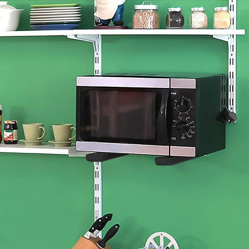2-Pieces: Adjustable Wall Mount Microwave Brackets Kitchen & Dining - DailySale