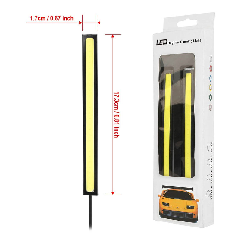 2-Pieces: Car LED Daytime Running Lights Automotive - DailySale