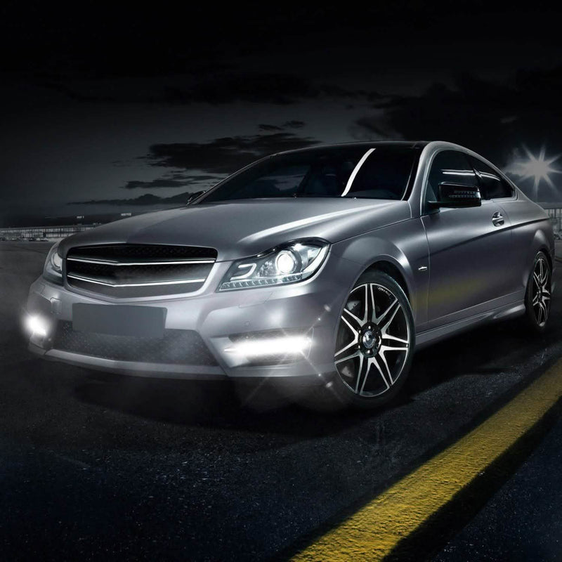 2-Pieces: Car LED Daytime Running Lights Automotive - DailySale