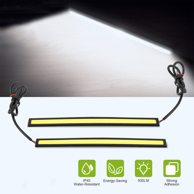 2-Pieces: Car LED Daytime Running Lights Automotive - DailySale