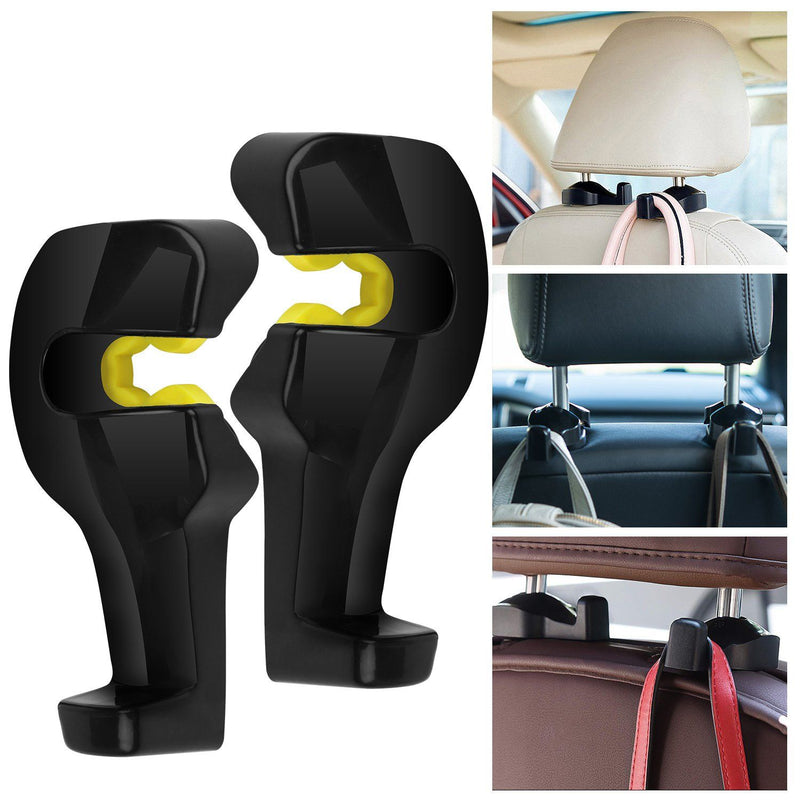 2-Pieces: Car Seat Headrest Hanger Automotive - DailySale