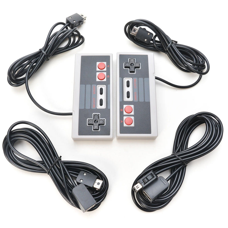 2-Pieces: NES Classic Mini Edition Controller with 6ft Extend Link Extension Cable Video Games & Consoles - DailySale