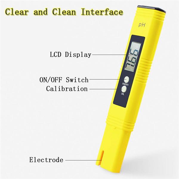 2-Pieces: PH Meter TDS EC LCD Water Purity PPM Filter Hydroponic Pool Tester Tool Everything Else - DailySale