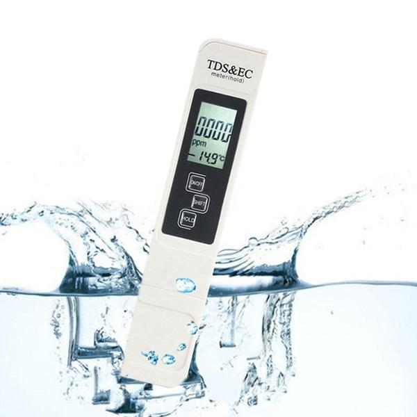 2-Pieces: PH Meter TDS EC LCD Water Purity PPM Filter Hydroponic Pool Tester Tool Everything Else - DailySale