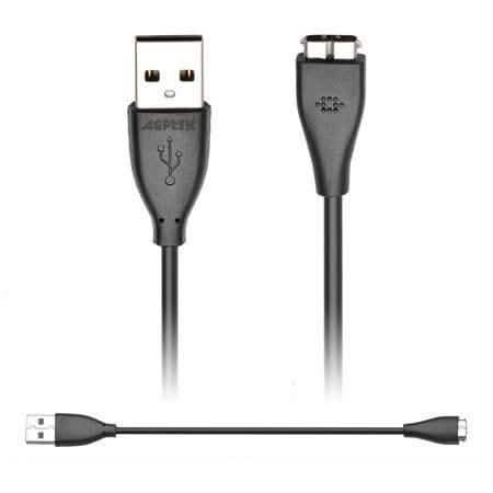 2-Pieces: USB Replacement Charging Cord Cable for Fitbit Charge HR Wristband Wireless Activity Tracker Mobile Accessories - DailySale