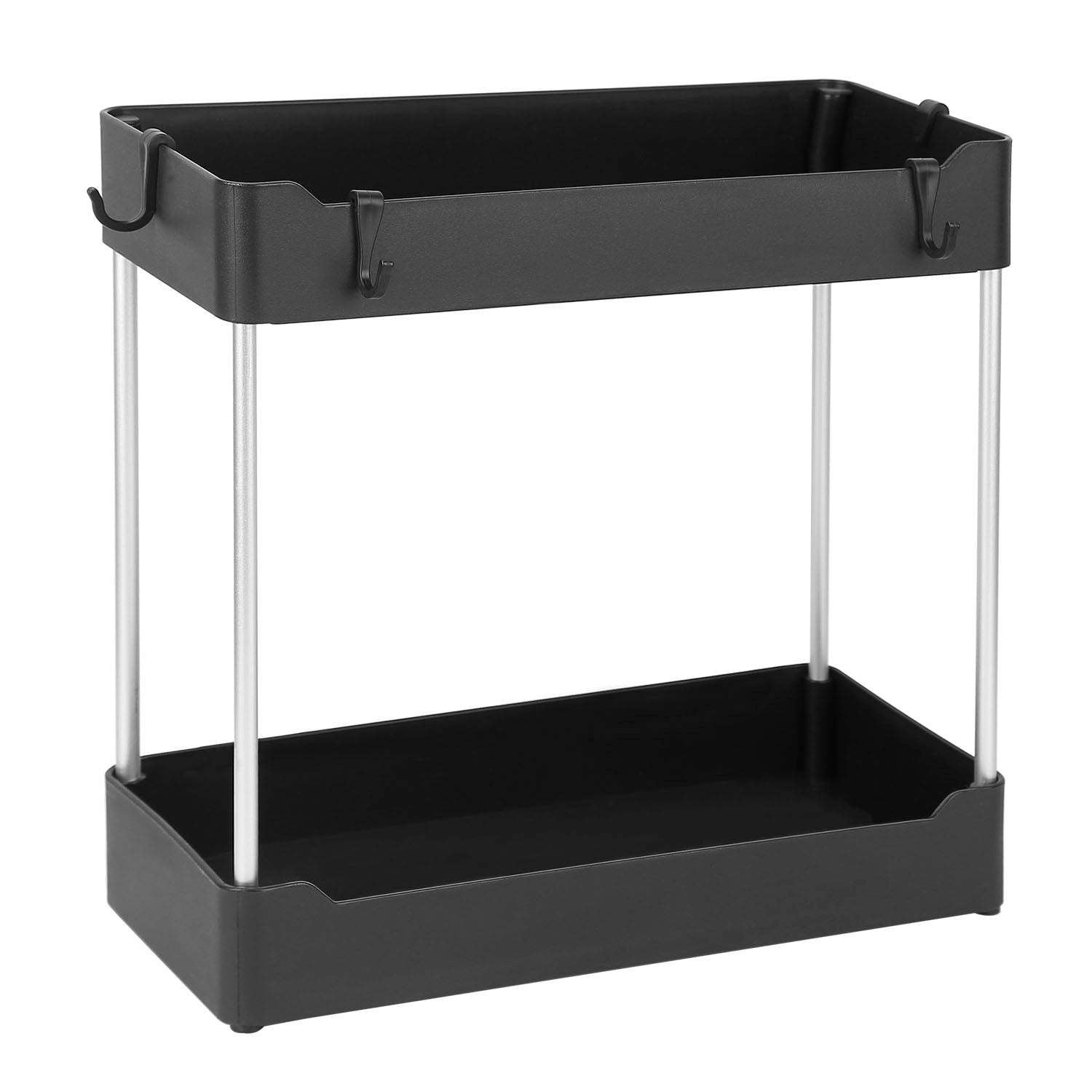 2-Tier Under Sink Shelf Organizer Closet & Storage - DailySale