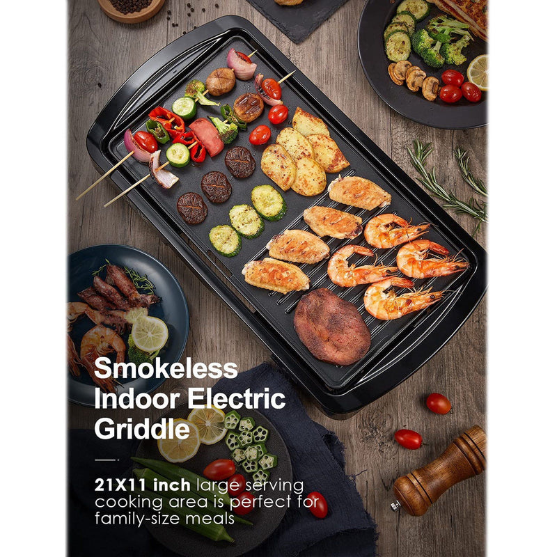 20-Inch Nonstick Electric Griddle Kitchen & Dining - DailySale