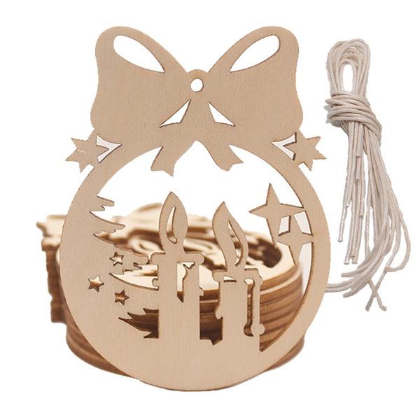 20-Pack: Christmas Day Decoration Pendant Holiday Decor & Apparel - DailySale