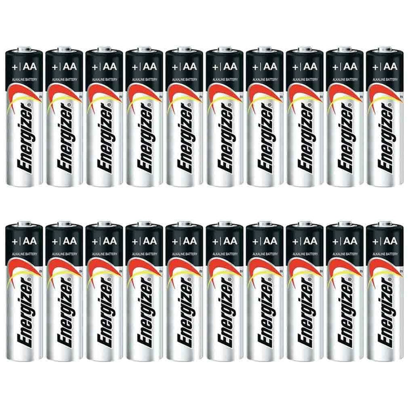 20-Pack: Energizer AA or AAA Max Alkaline Batteries Gadgets & Accessories AA - DailySale
