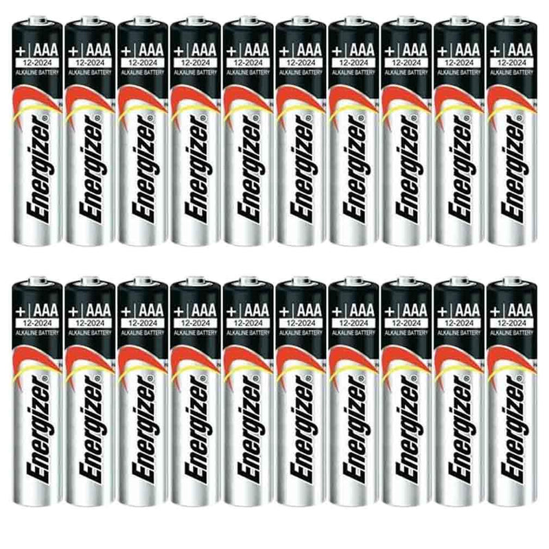 20-Pack: Energizer AA or AAA Max Alkaline Batteries Gadgets & Accessories AAA - DailySale