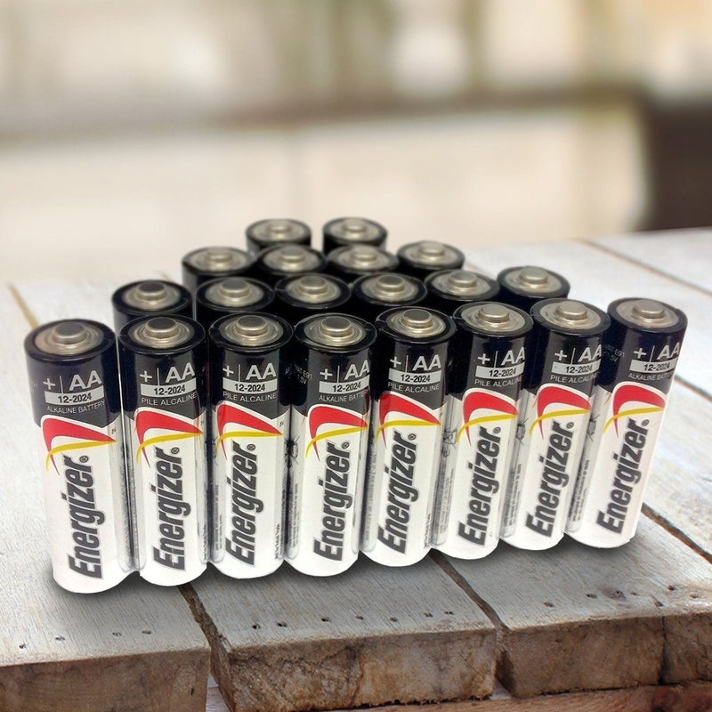 20-Pack: Energizer AA or AAA Max Alkaline Batteries