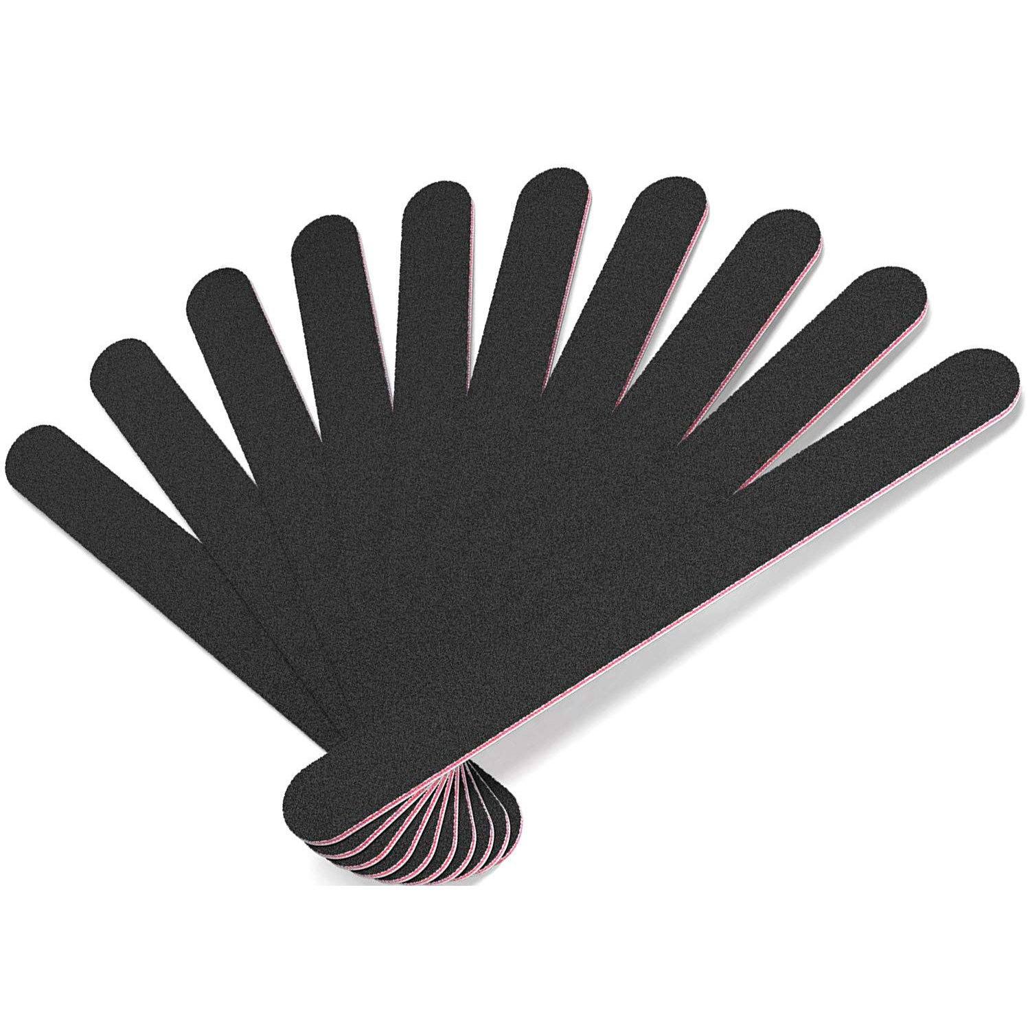 20-Pack: Professional Double Sided 100/180 Grit Nail Files Beauty & Personal Care - DailySale