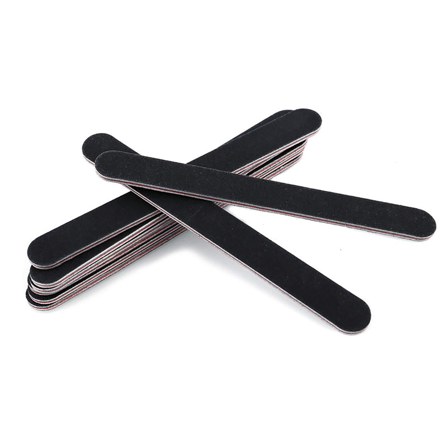 20-Pack: Professional Double Sided 100/180 Grit Nail Files Beauty & Personal Care - DailySale