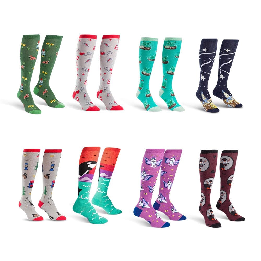 20-Pack: Sock It To Me Knee High Funky Socks Women's Shoes & Accessories - DailySale