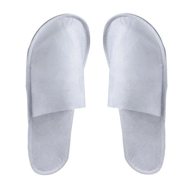 20-Pairs: Spa Hotel Guest Soft Slippers Closed Toe Disposable Travel Slipper Bags & Travel - DailySale