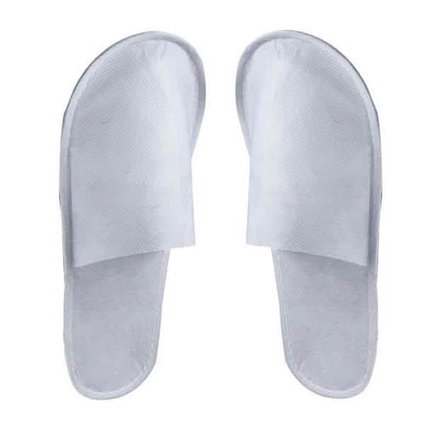 20-Pairs: Spa Hotel Guest Soft Slippers Closed Toe Disposable Travel Slipper Bags & Travel - DailySale