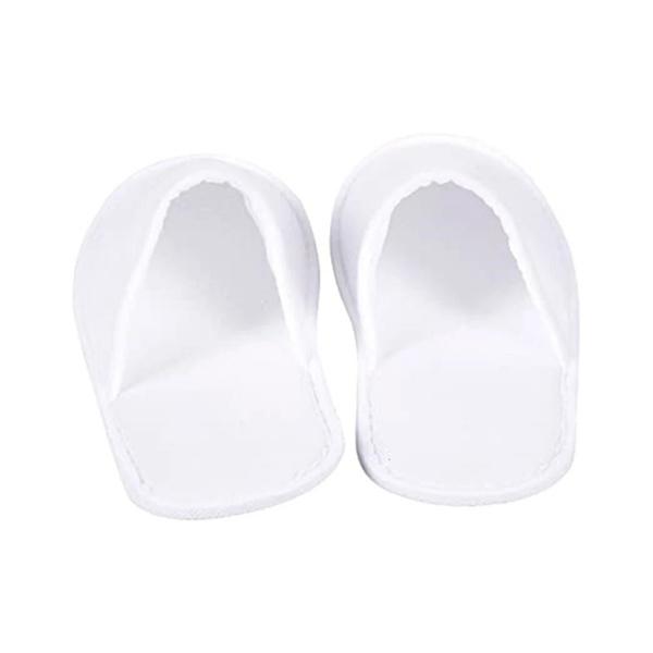 20-Pairs: Spa Hotel Guest Soft Slippers Closed Toe Disposable Travel Slipper Bags & Travel - DailySale