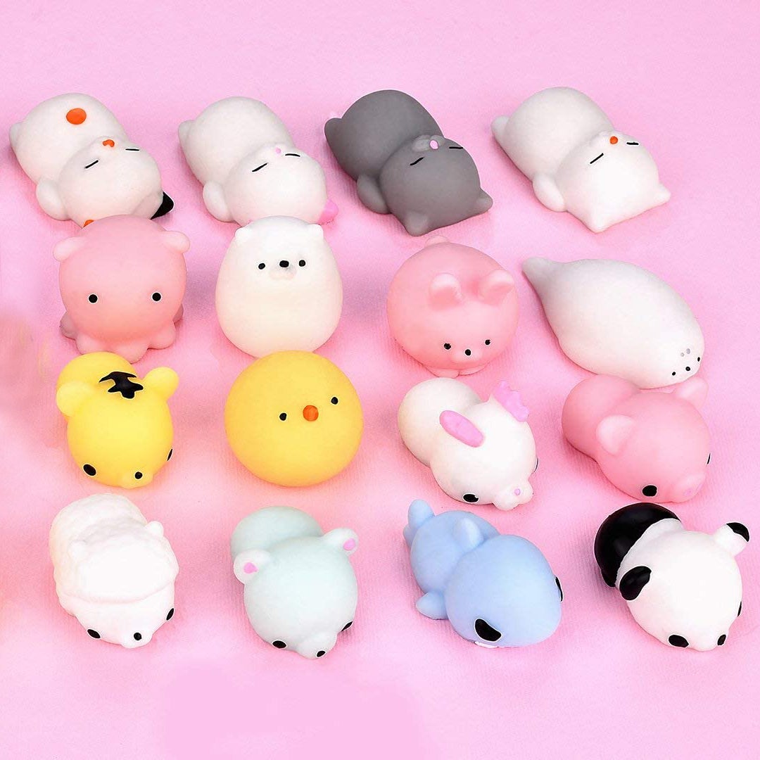 20-Piece: Adorable Mini Squishy Toys