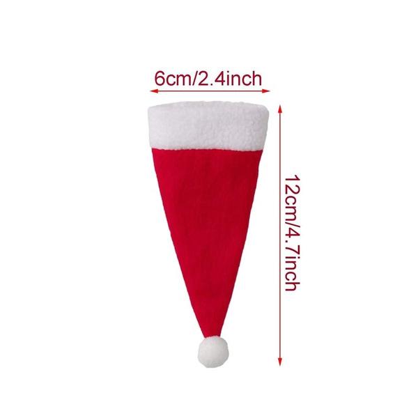 20-Piece: Christmas Santa Hat Silverware Storage Bag Holiday Decor & Apparel - DailySale
