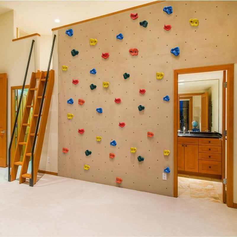 20-Piece: Climbing Wall Holds Indoor Outdoor Playground Set Toys & Games - DailySale