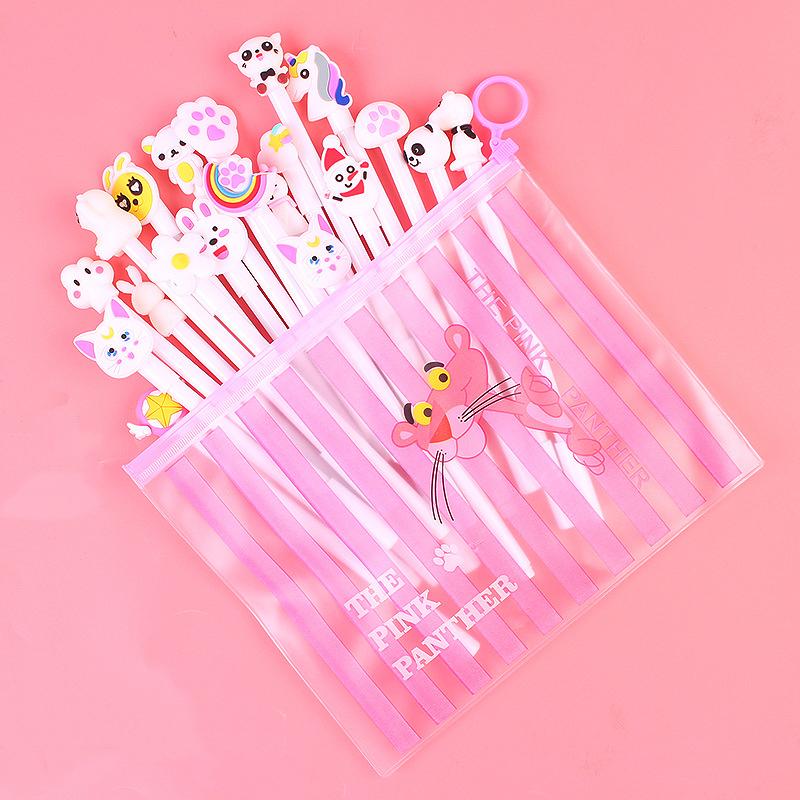 20-Piece: Cute Gel Cartoon Pen Set Art & Craft Supplies White - DailySale